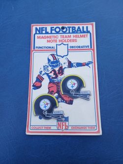NFL Pittsburgh Steelers Magnetic Helmet Note Holders