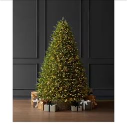 7.5 ft. Eastcastle Twinkling Balsam Fir LED Pre-Lit Artificial Christmas Tree T34