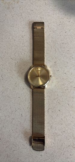 Gold Movado Bold Watch