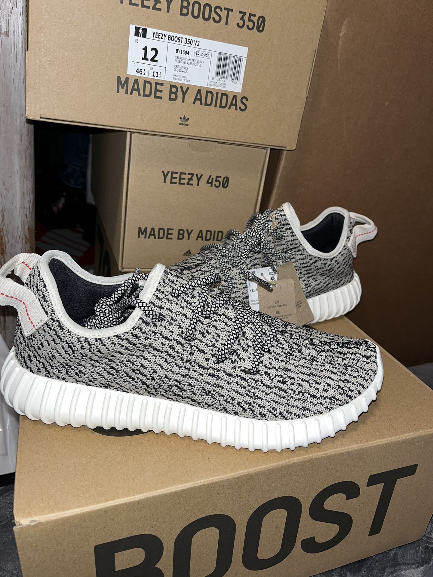 Adidas Yeezy Boost 350 Turtledove - Size 10