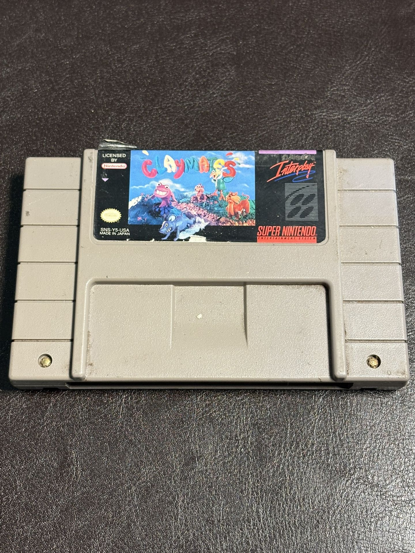 Claymates Super Nintendo Game SNES