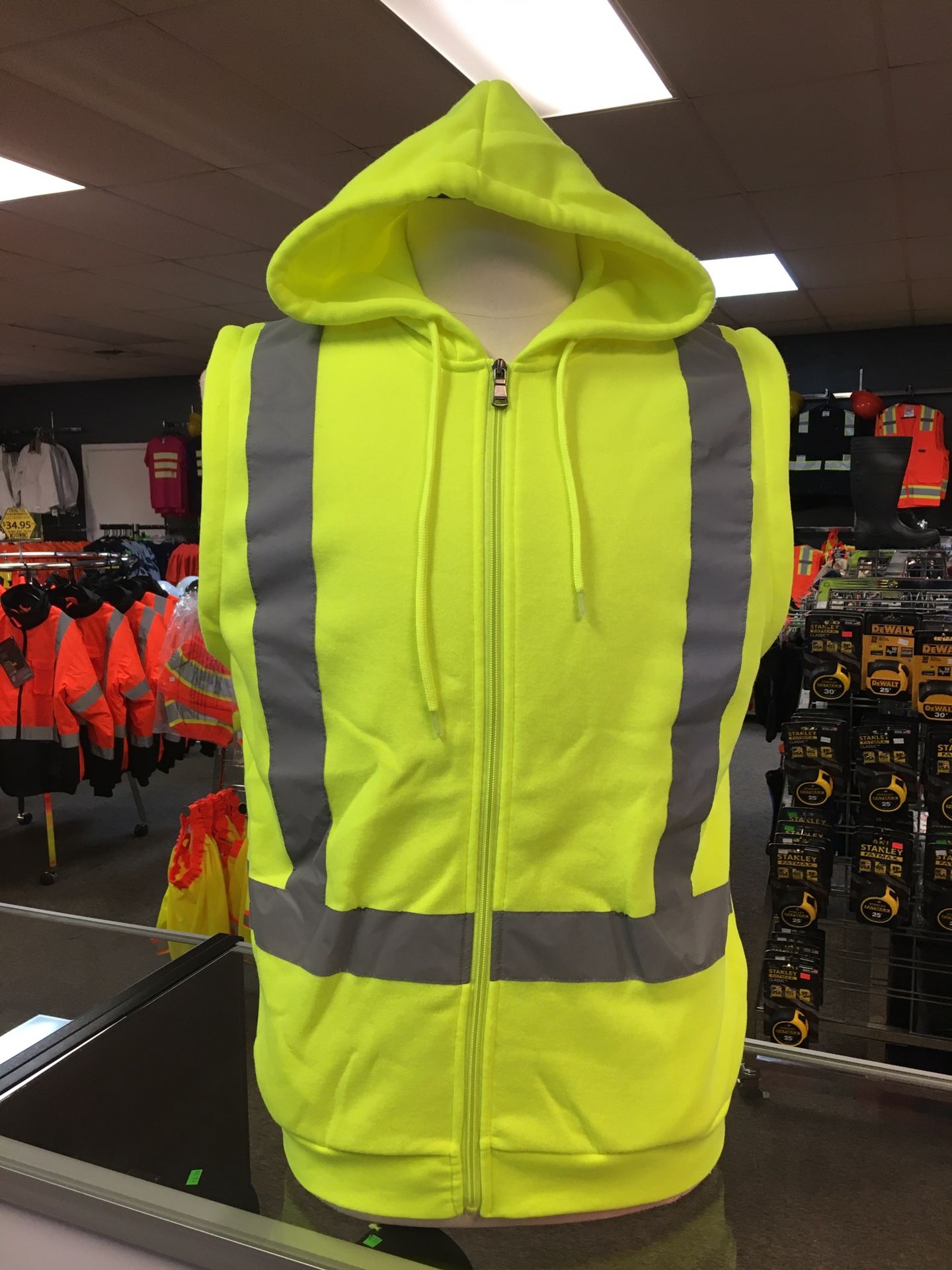 Class 2 warm safety vest