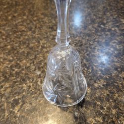 Bell 5" crystal clear bell