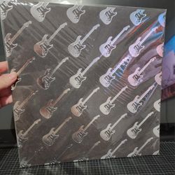 Rock Guitar 12"×12" (15) Silver Foil Paper BNWOT 
