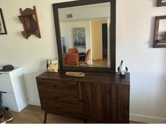 Dresser and Mirror