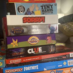 Tons Of board Games