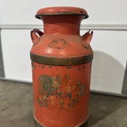 Vintage Antique Milk Jug With Mid