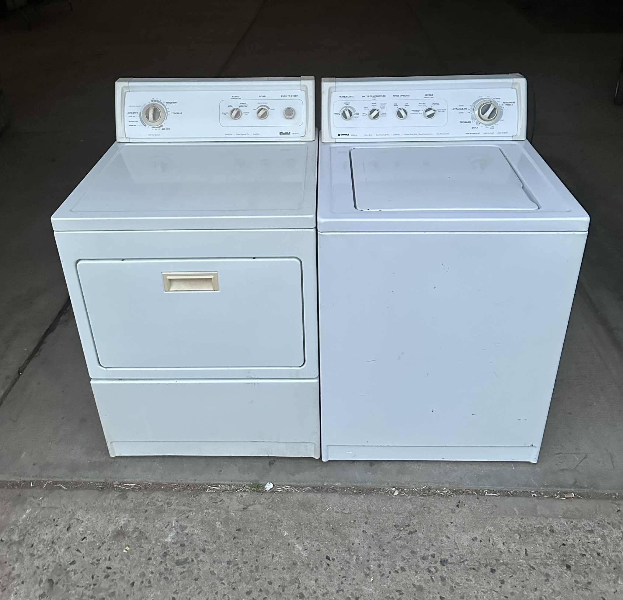 Kenmore Washer And Gas Dryer