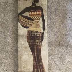 Canvas Picture African Woman