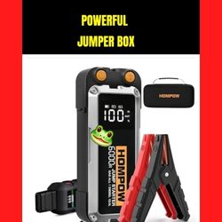 JUMPER BOX STARTER BATTERY AUTOMOTIVE 