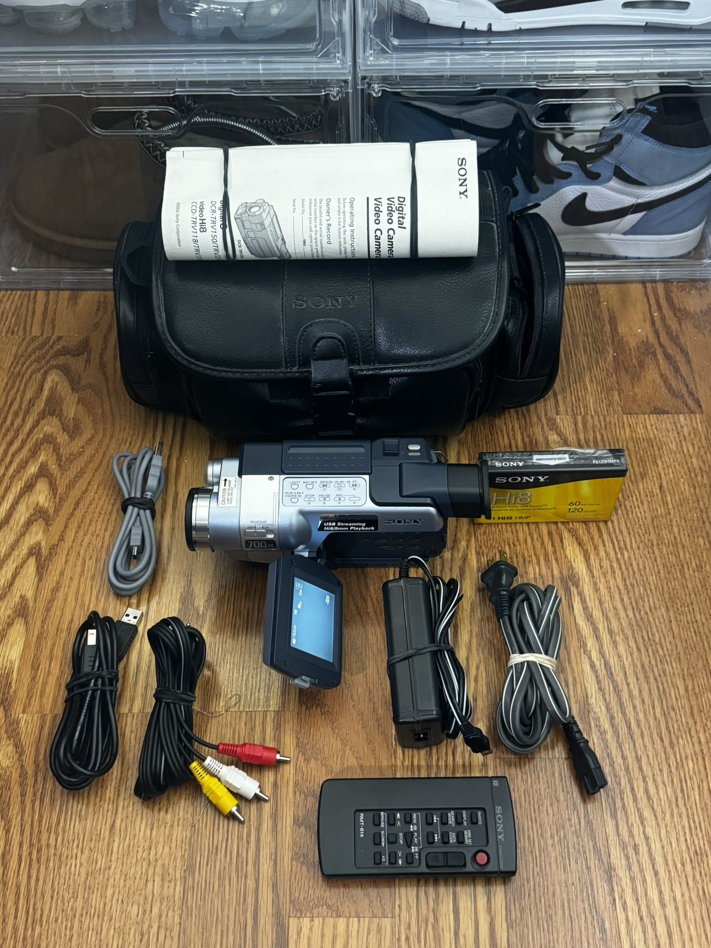 Sony Handycam Dcr-trv350 Digital 8 Camcorder