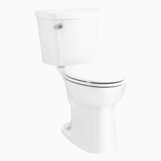 Sterling Garwind White WaterSense Elongated Comfort Height 2-Piece Toilet 12-in Rough-In Size (ADA Compliant)
Item #1220717Model #404715-0