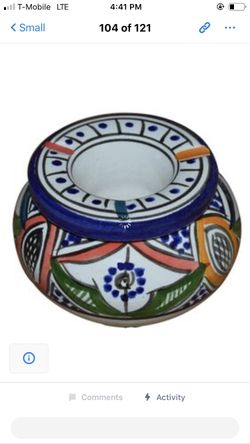 Moroccan ashtrays smokeless