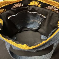 Levi Jeans Tote Purse 