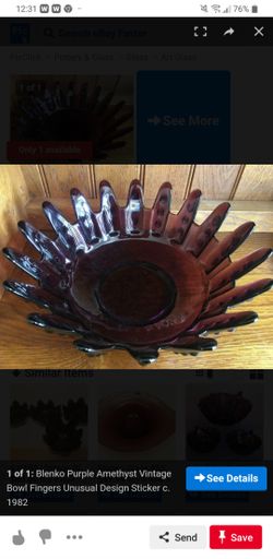 Vintage fruit bowl