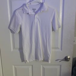 Boys White Polo Size L 14/16 Never Worn