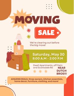 GARAGE SALE SATURDAY MAY 30!!!!