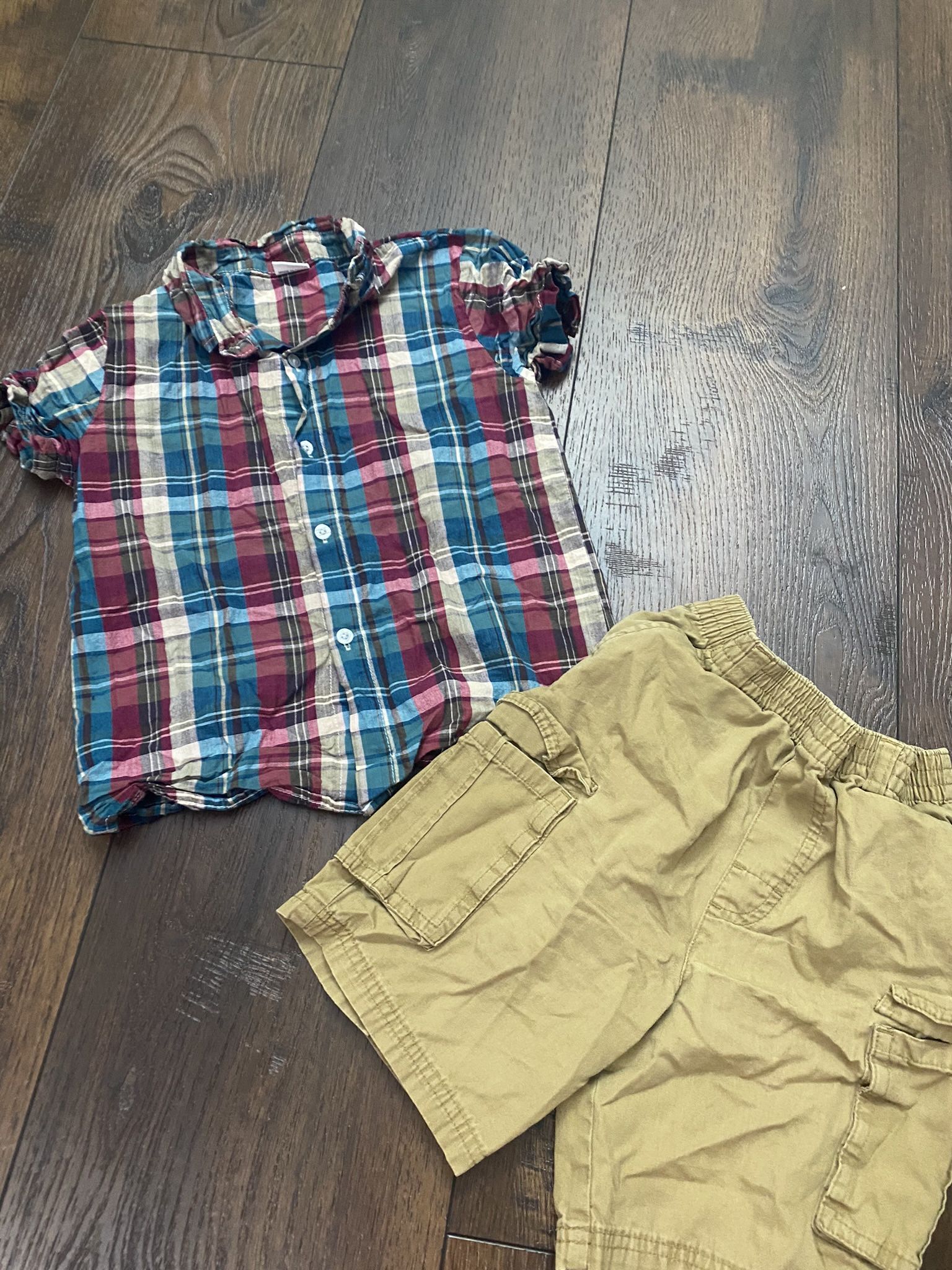 Boys Shirt And Shorts Size 6 By Womder Nation #21