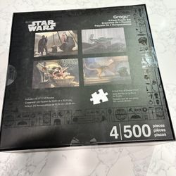 Star Wars 4 Pack Puzzle Set Ensemble De 4 Puzzles.