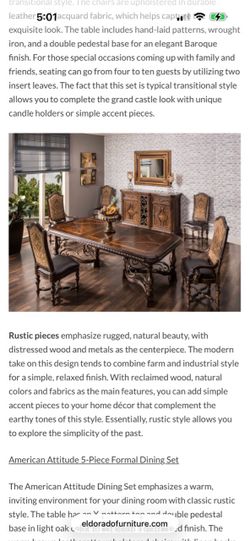 Brand new Dining Room set