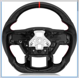 2015-2020 F150 Real Carbon Fiber Steering Wheel