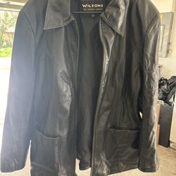 VINTAGE 90s WILSONS LEATHER JACKET 