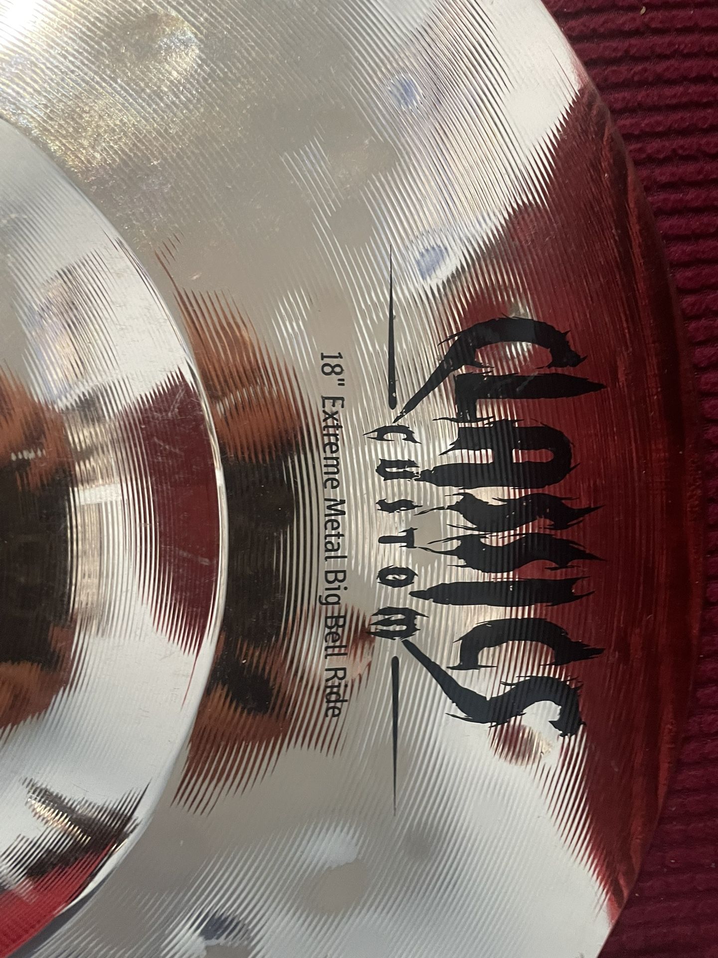 Meinl Cymbals 18-inch Extreme Metal Brilliant Big Bell Ride Cymbal