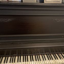 Makes $50  - Take Grandmas Becker Bros. Upright Grand Piano