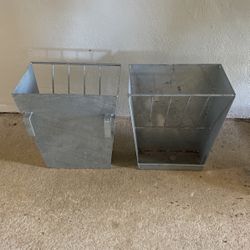 Small Farm Animal Feeders, Country Wedding Flower Vases