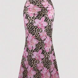 Women’s Floral Skirt Size XL