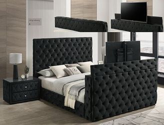 5213BK JOSEPHINE BED W/ TV LIFT