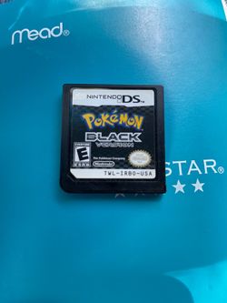 Pokémon Black Nintendo DS AUTHENTIC cart