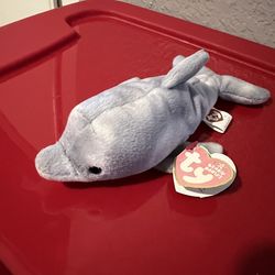 Original Dolphin Beanie Baby