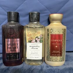 Bath & Body Works Body Wash Trio