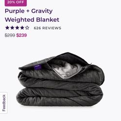 Purple Gravity Blanket 