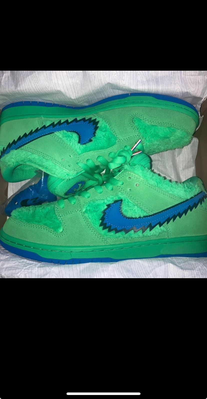 Nike Grateful Dead Dunks Size 10.5