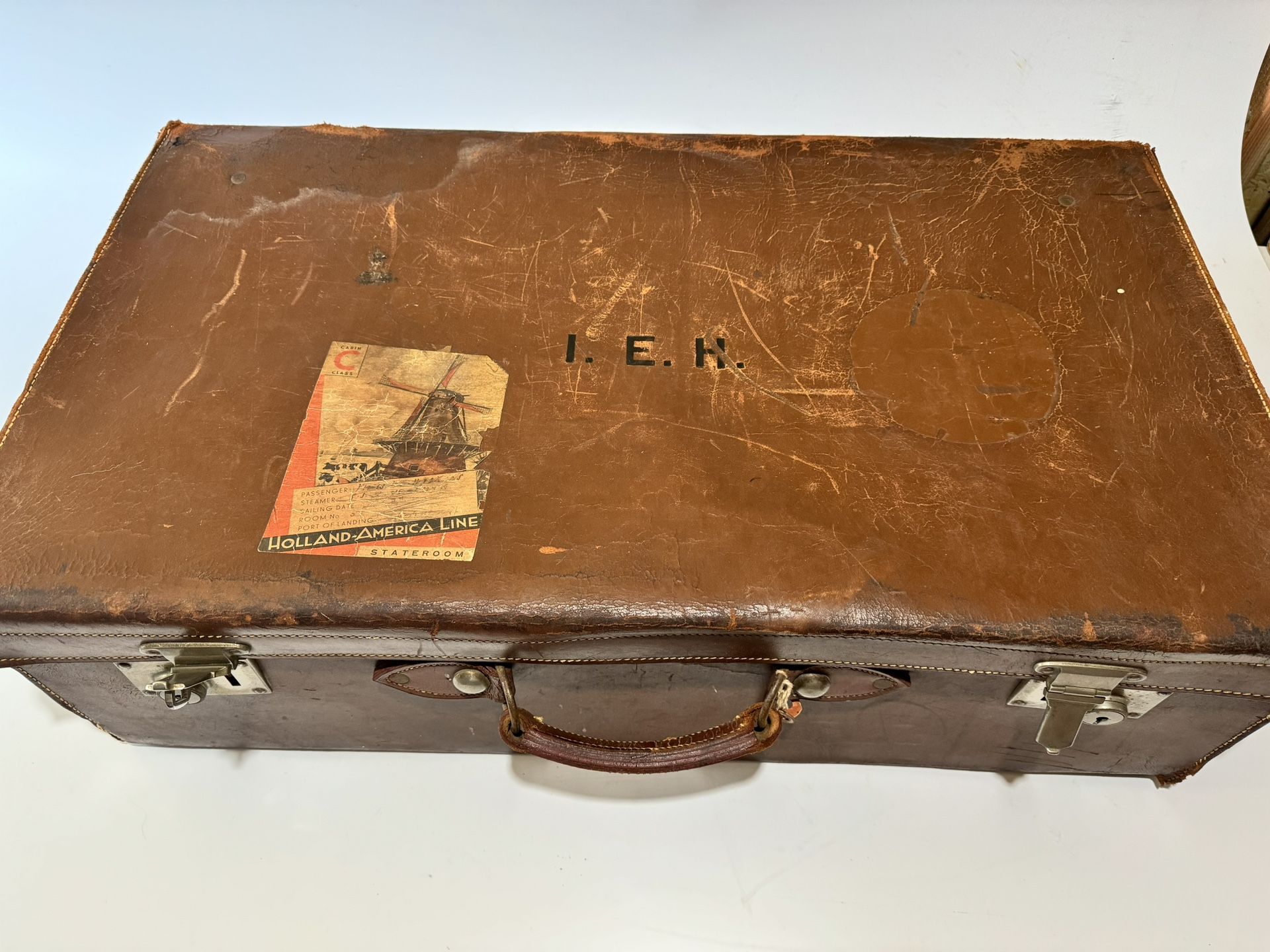 Vintage Leather Luggage