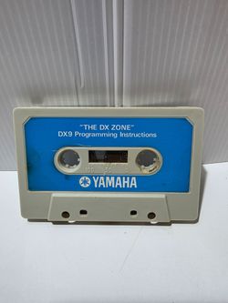 Yamaha DX7 and DX9 Programming Instructions Tape
