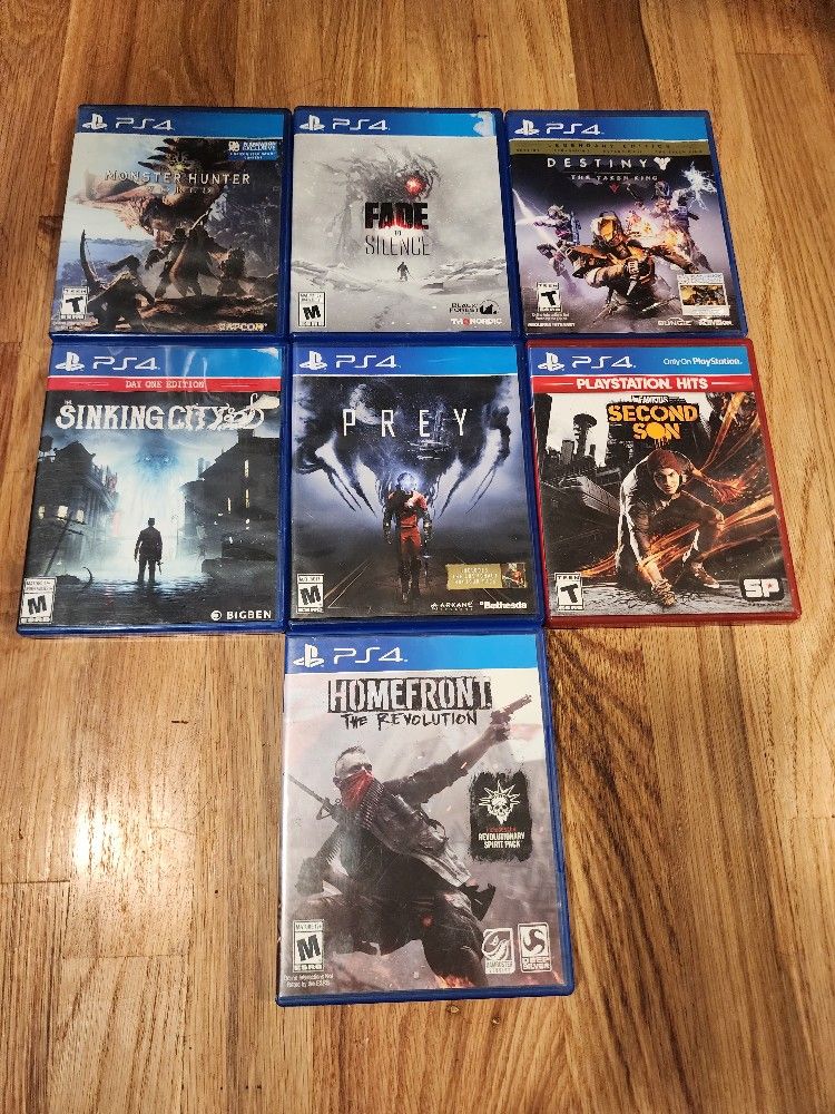 Ps4 Games Bundle #4