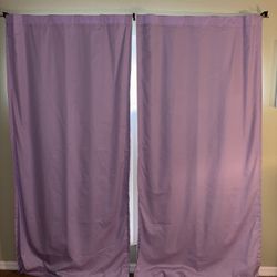 Lavender Blackout Curtains 