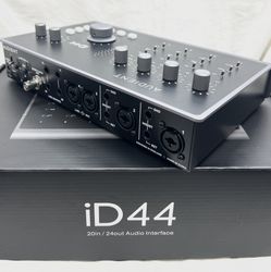 Audient iD44– 20 In/24out USB Audio Interface 