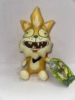 Rick and Morty Toy Factory Adult Swim Plush Toy Squanchy Cat 9” Cartoon Network