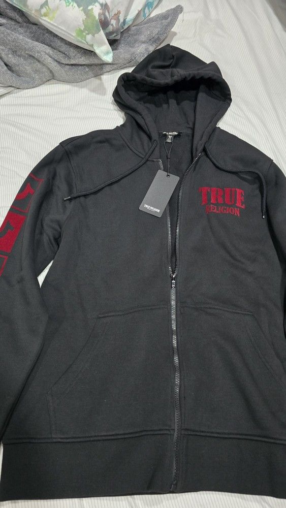 True Religion Zipper Hoodie