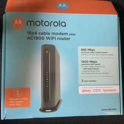 Motorola MG 7550 Router Modem Combo