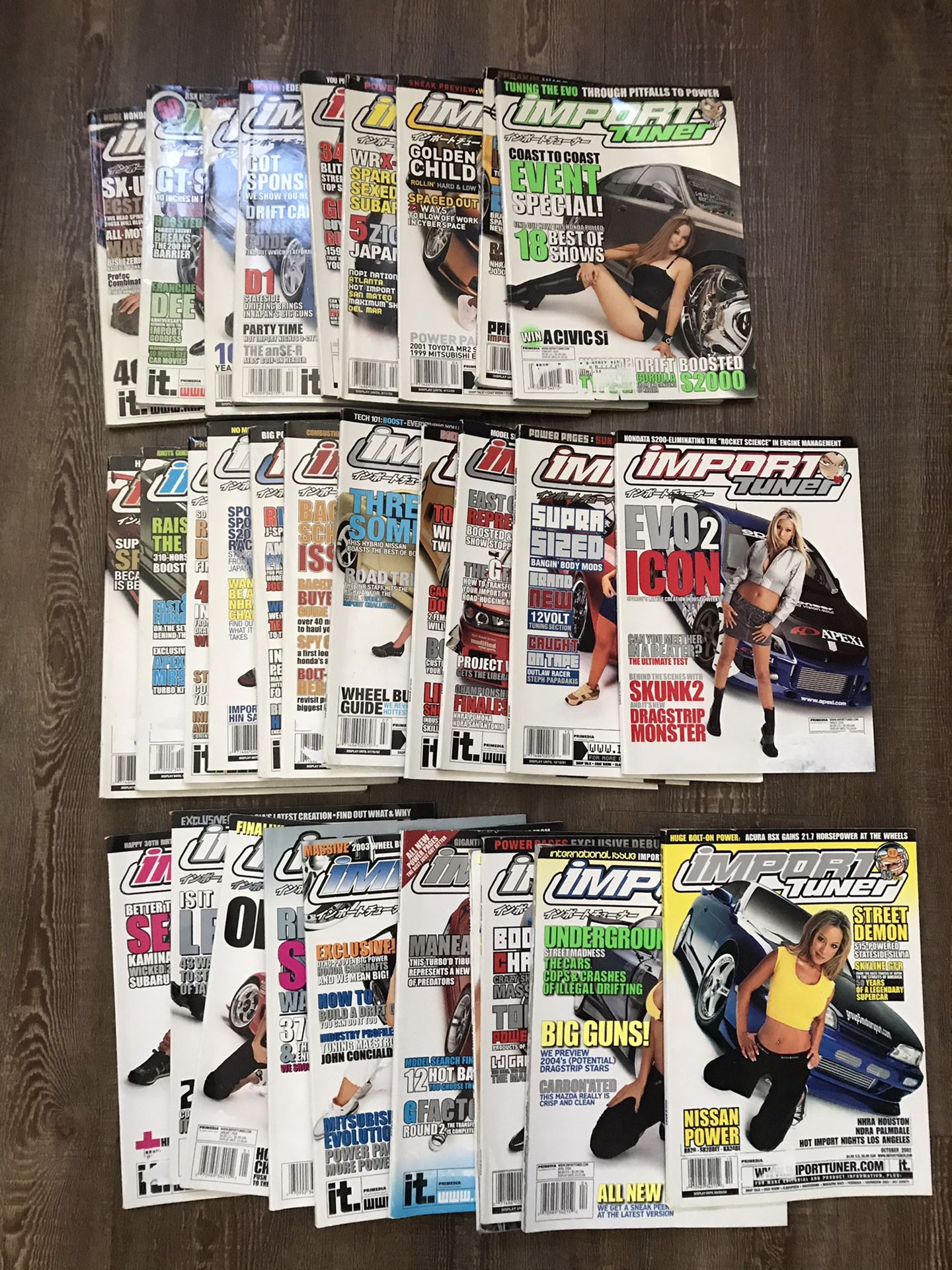 Import tuner magazines