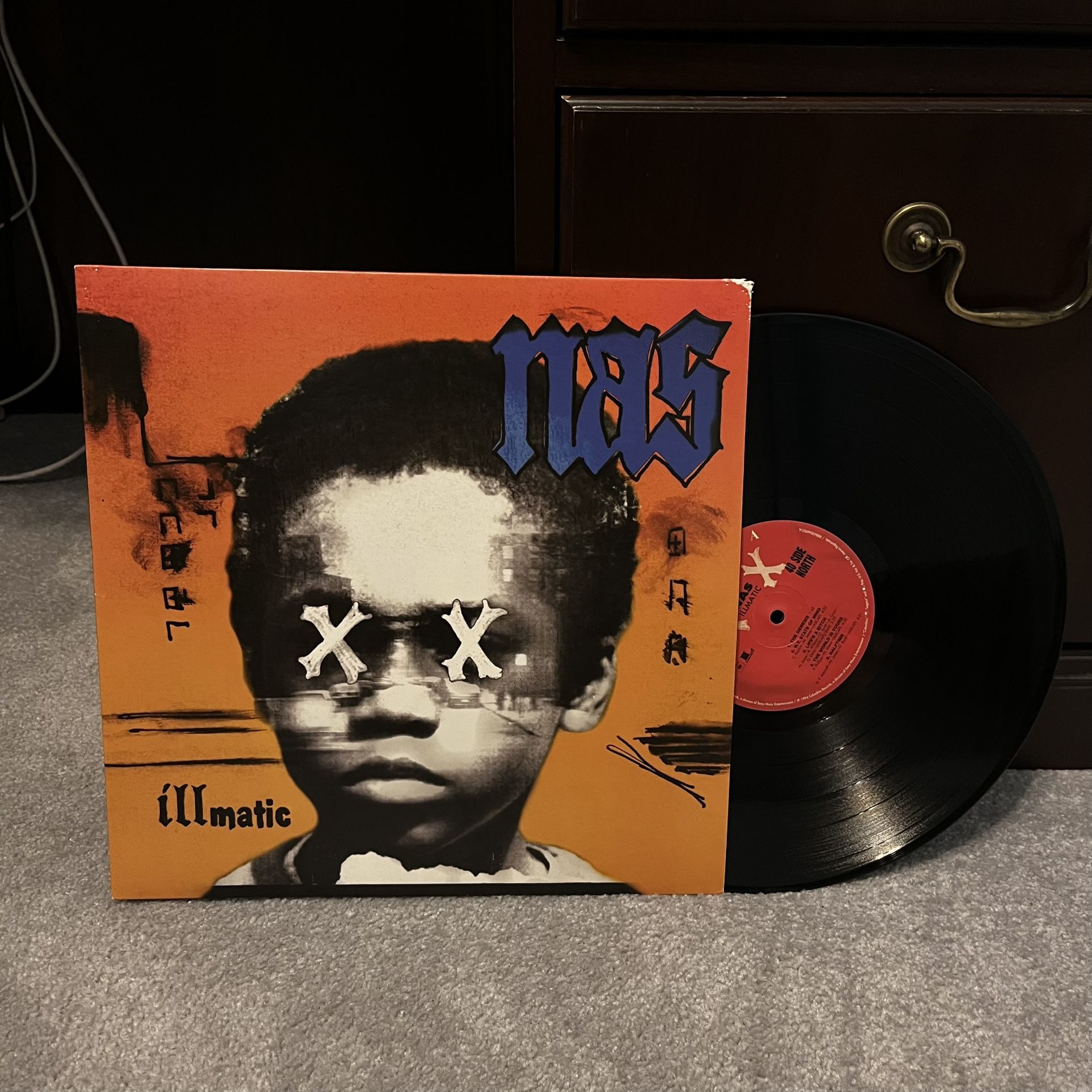 Nas - Illmatic XX 20th Anniversary Vinyl Record Black