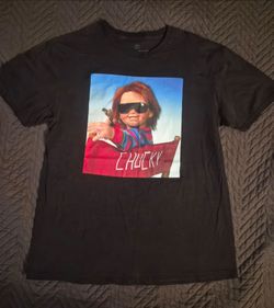 Chucky Horror Graphic T-Shirt Size Large