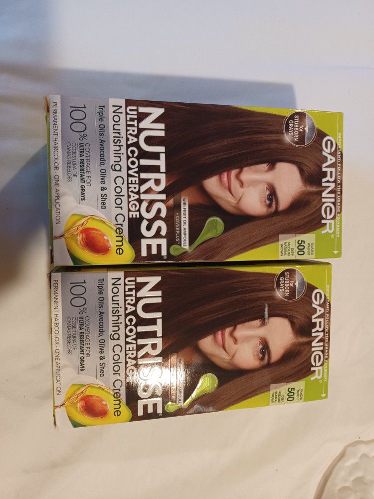 2 Brand New Boxes Garnier Hair Dye 