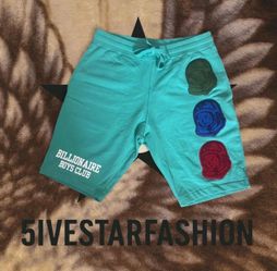 Billionaire Boys Club turquoise shorts