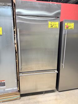 Stainless Steel Bottom Freezer Refrigerator